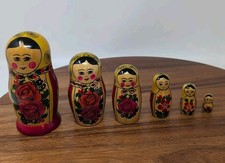Authentic USSR Russian Nesting