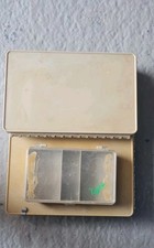 2x Stewart Fishing Tackle Boxes  70s Retro Large and Meduim + small Efgeeco box
