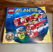 Lego Atlantis set 8060 Typhoon Sub. 100% Complete Instructions, boxed. VG COND