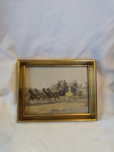 Vintage gold painted - , frame