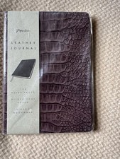 Paperchase Leather Journal 192