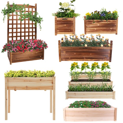 Large medium wooden garden - medium,