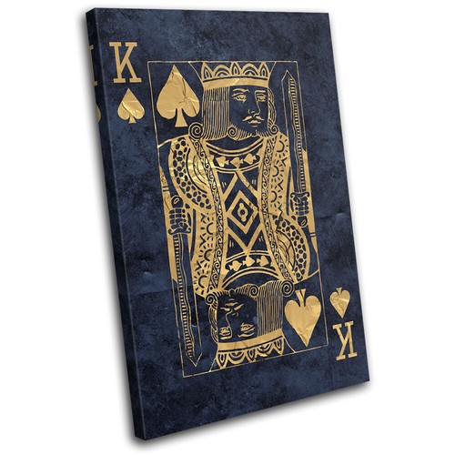 King spades shabby chic - king, of