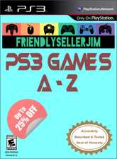 Sony PlayStation 3 Games PS3 -