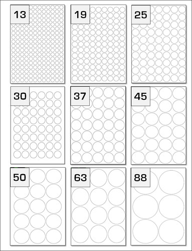 Premium round labels circle - premium,