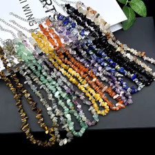 Chip bead natural crystal - natural,