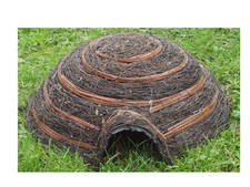 Hedgehog Igloo Dome House Hibernation Shelter Nesting Box UK Manufactured