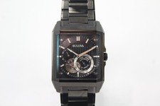 Bulova Rectangle Dial Watch Automatic Working