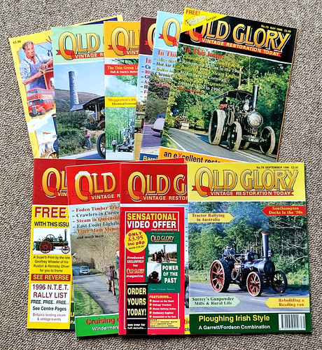 Bundle old glory magazines - old,