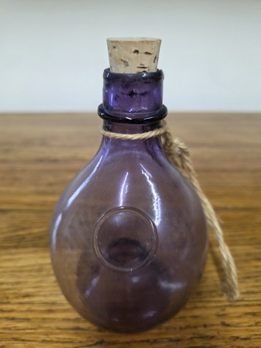 Antique purple glass - antique, or