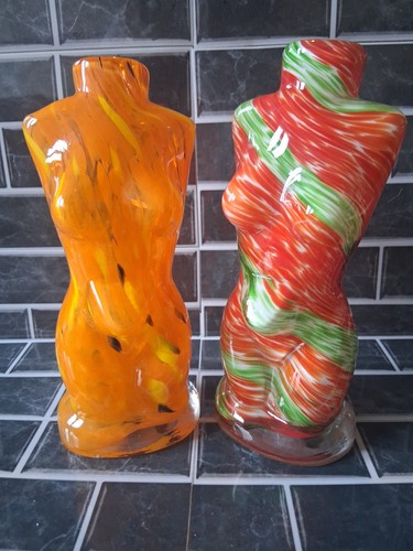 Glass vase bottles - glass,