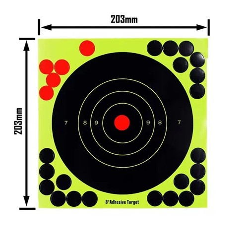 100pcs inch splatter - 8-inch,