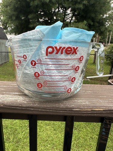 Vtg pyrex cup oz - 8,
