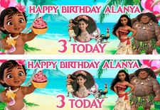 Personalised Moana Birthday
