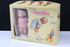 Boxed Ideal Toddler Thumbelina With Her Rocking Horse