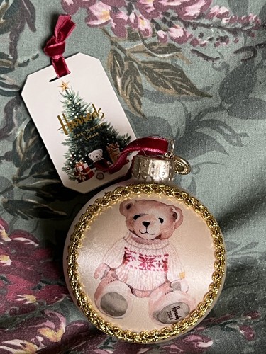 Harrods oyster christmas bear - oyster,
