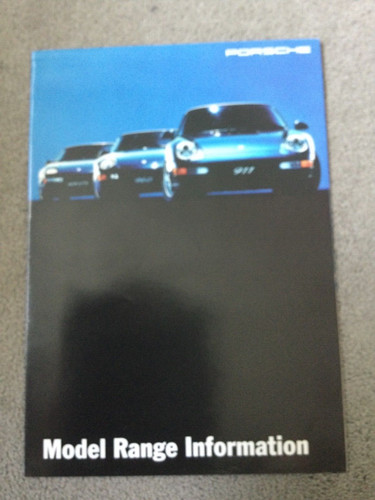 Porsche range 1994 model