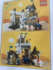LEGO Castle Knights 6074 Black Falcon's Fortress Vintage 1986