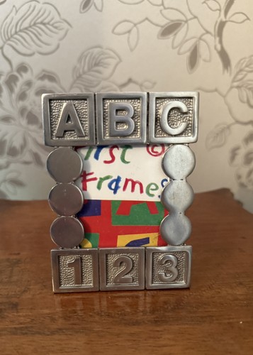 Decorative pewter photo frame - decorative,