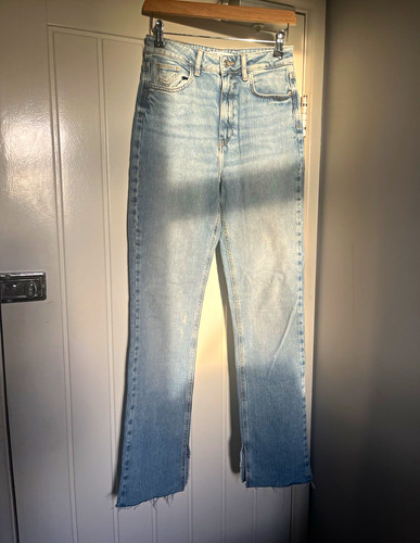 Zara women light wash blue - zara,