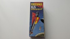 Fireball XL5 Spaceship with Parachute and Steve Zodiac made by Quercetti in 1962