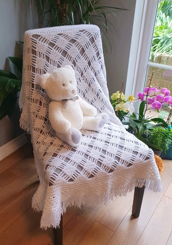 Hand crochet baby - hand,