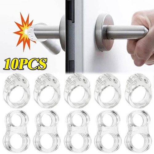 Silicone door handle stopper - silicone,
