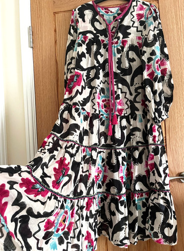 Monsoon cream black pink - black, &
