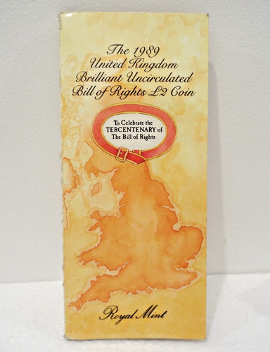 Bill rights 1989 2 - 1989, £2.00