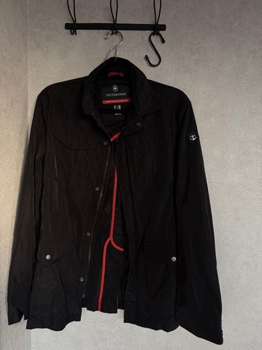 Victorinox black nylon jacket - nylon,