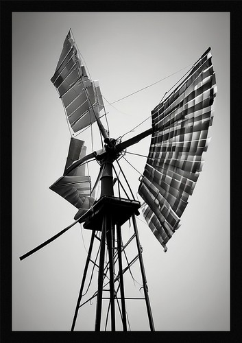 Windmill framed wall art - framed,