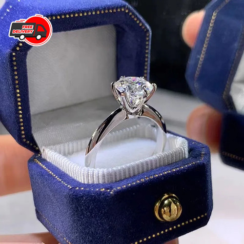 Solitaire ring real - solitaire,