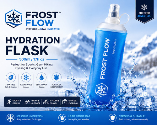 Soft flask bottles - bottles, foldable