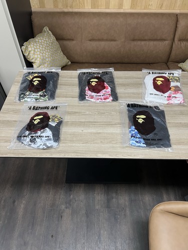 White black bape t - bape,