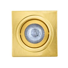 Litecraft Recessed Downlight IP65 Bathroom Tiltable GU10 Spotlight - 7 Colours  