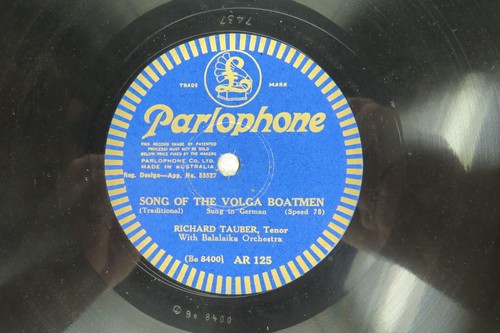 Richard tauber parlophone ar - parlophone,