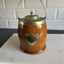 Vintage Wooden Ice Bucket with