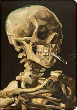 Head Of Skeleton By Van Gough