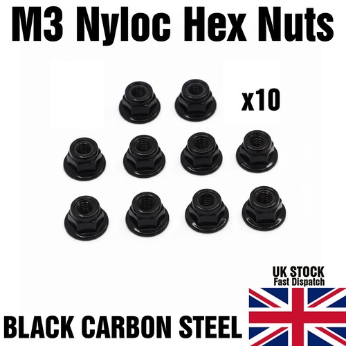 Black nyloc wheel - black,