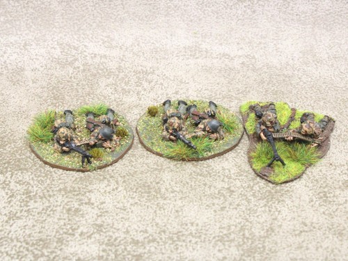 28mm ww2 german metal teams - ww2,