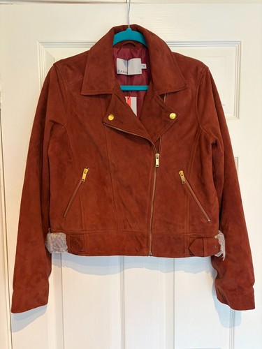 Oasis genuine suede biker - oasis,