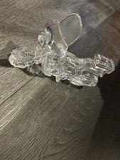 Motorbike Glass Ornament Motorcycle Model Vintage Decor