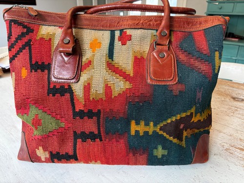 Vintage turkish kilim wool - turkish, &