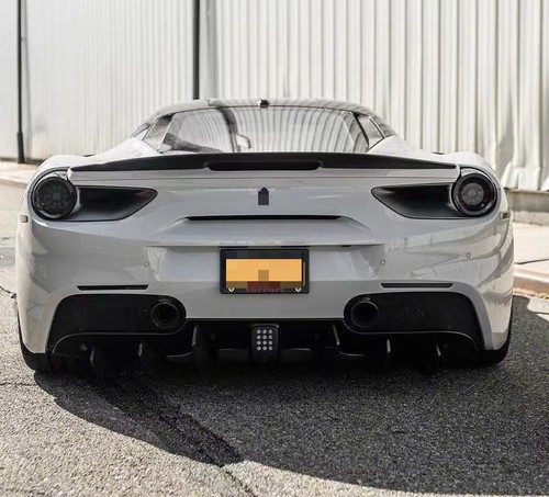 For ferrari 488 carbon - carbon, fiber