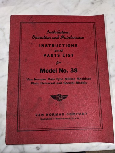Van norman machine - norman,