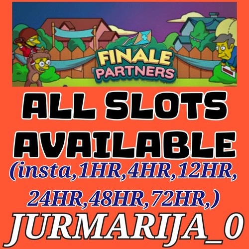 Partner slots finale - 1, x