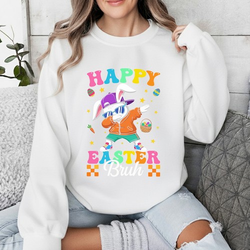 Happy easter bruh womens - happy,