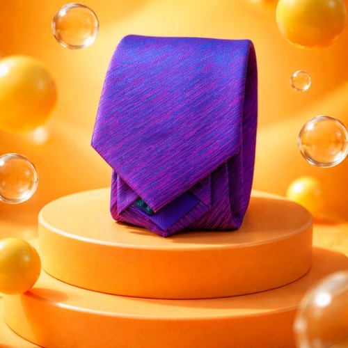 Purple silk men s - silk, designer