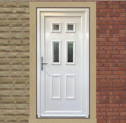 Upvc door refurbished white - refurbished,,
