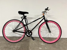 Logo single speed pink - single, bike